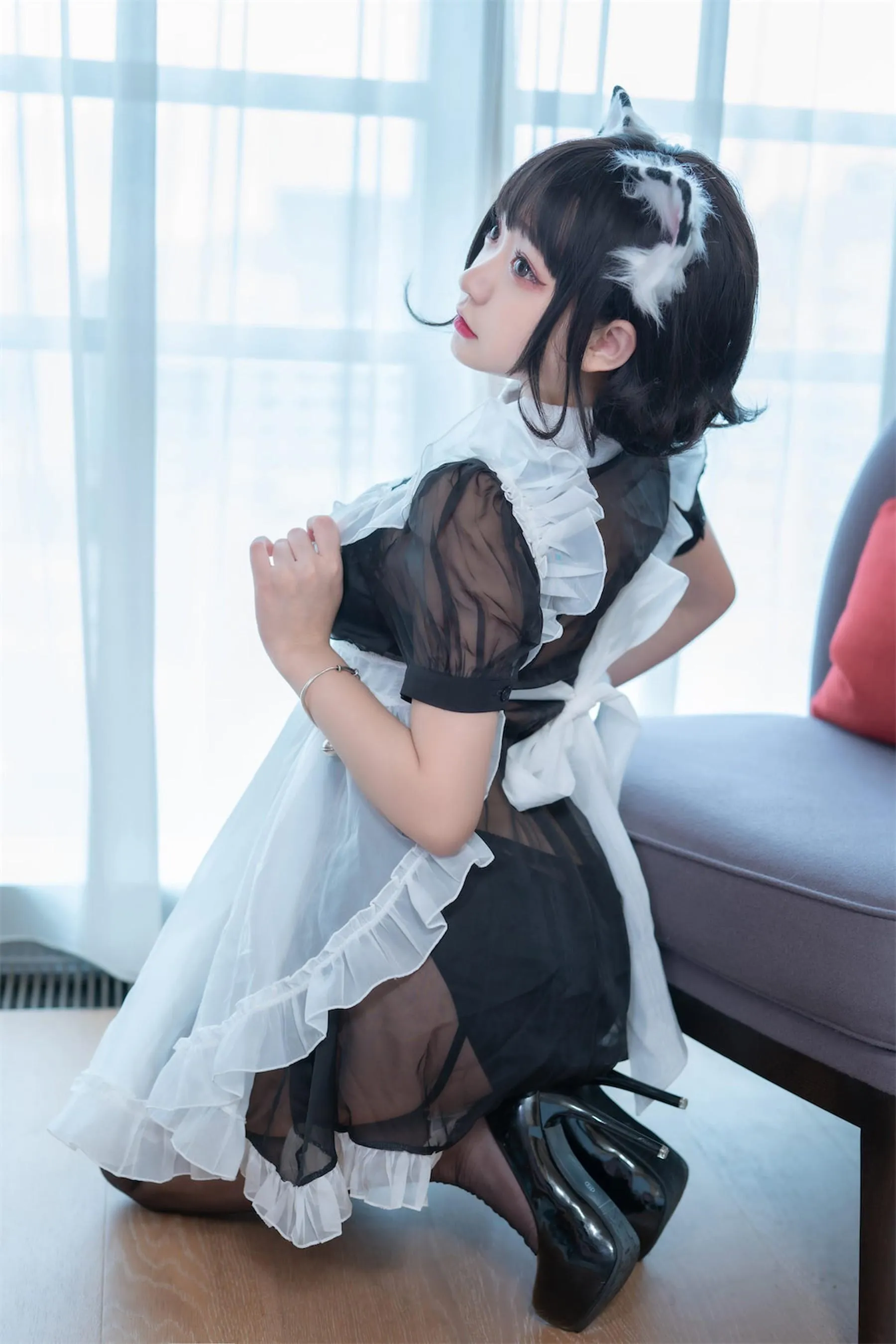 恩田直幸 – NO.38 奶牛猫女仆 [46P]插图2